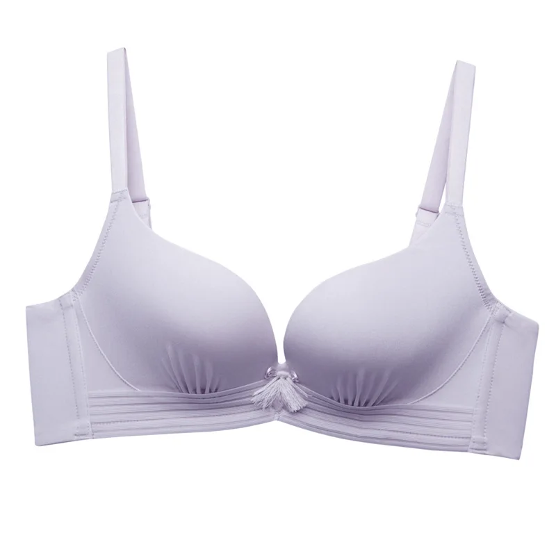 

Womens Bras Sexy Seamless Bras Underwear Wireless Bra Brallete Seamless Plunge Padded Three Quarters(3/4 Cup)