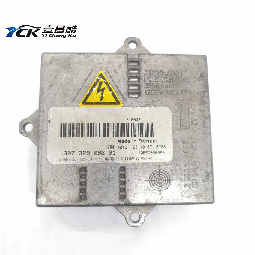 

YCK оригинальная использованная 130732908201 ксеноновая фара HID балластный модуль 1 307 329 082 01 для Mercedes-Benz SL-Class R230 SL500