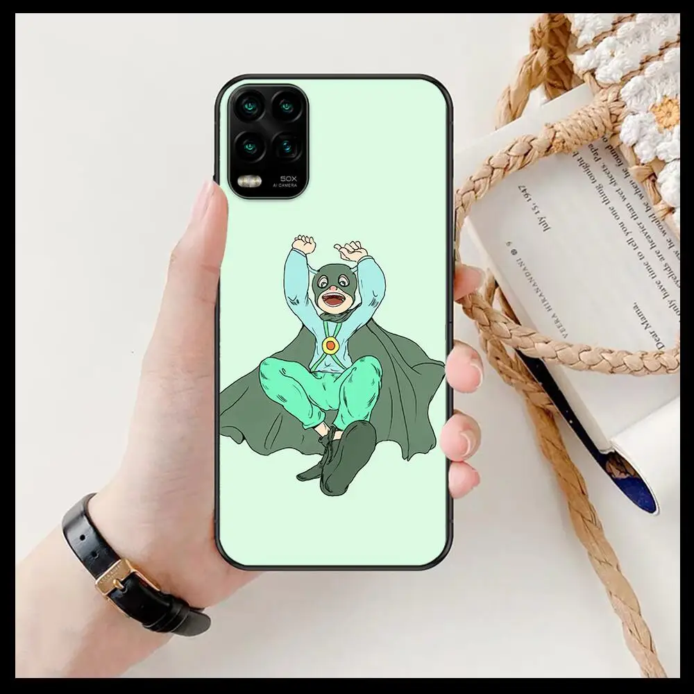 

anime Mona the vampire cartoon Phone Case For XiaoMi Redmi Note 10 9S 8 7 6 5 A Pro T Y1 Anime Black Cover Silicone Back Pre