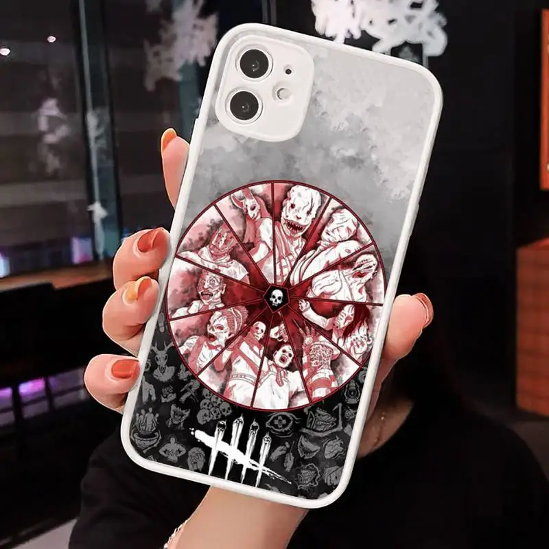 

Dead by Daylight horror Phone Case Matte Transparent for iPhone 7 8 11 12 s mini pro X XS XR MAX Plus cover funda