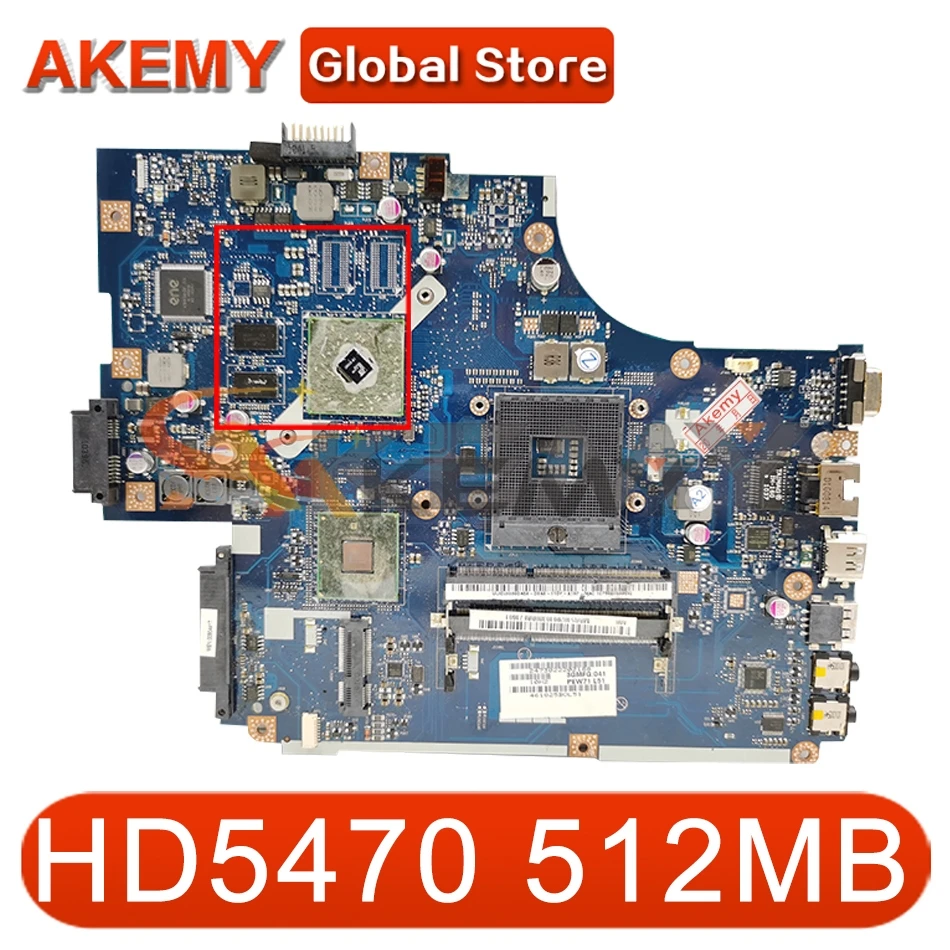 AKEMY   Acer Aspire 5741 5741G 5742 5742G    MBR5402001 MB.R5402.001 NEW70 LA-5891P HM55 HD5470 512 