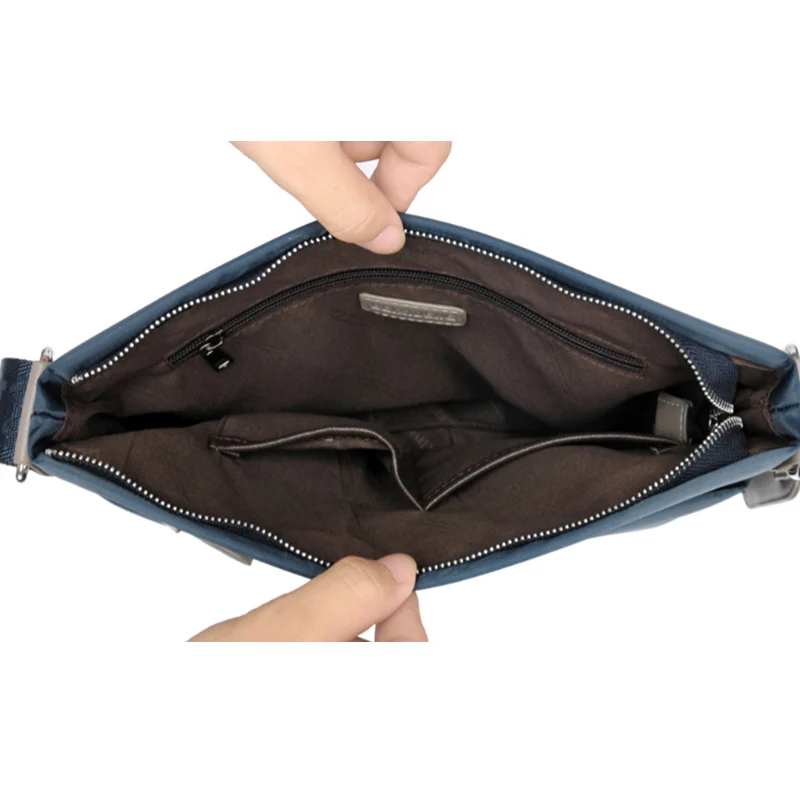 Men Single Shoulder Bag Waterproof Oxford Business Laptop Commute Short Trip Male Solid Color Crossbody Messanger Bags Hot Sale