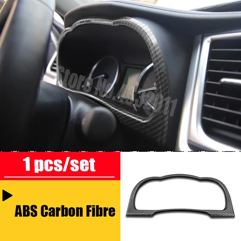 Передняя панель панели приборной из АБС углеволокна обшивка Стайлинг автомобиля