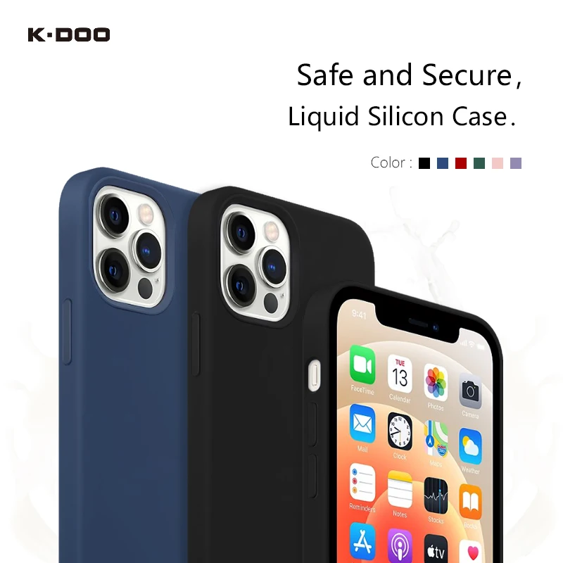 Жидкий силиконовый чехол K Doo iCoat противоударный для мобильного телефона