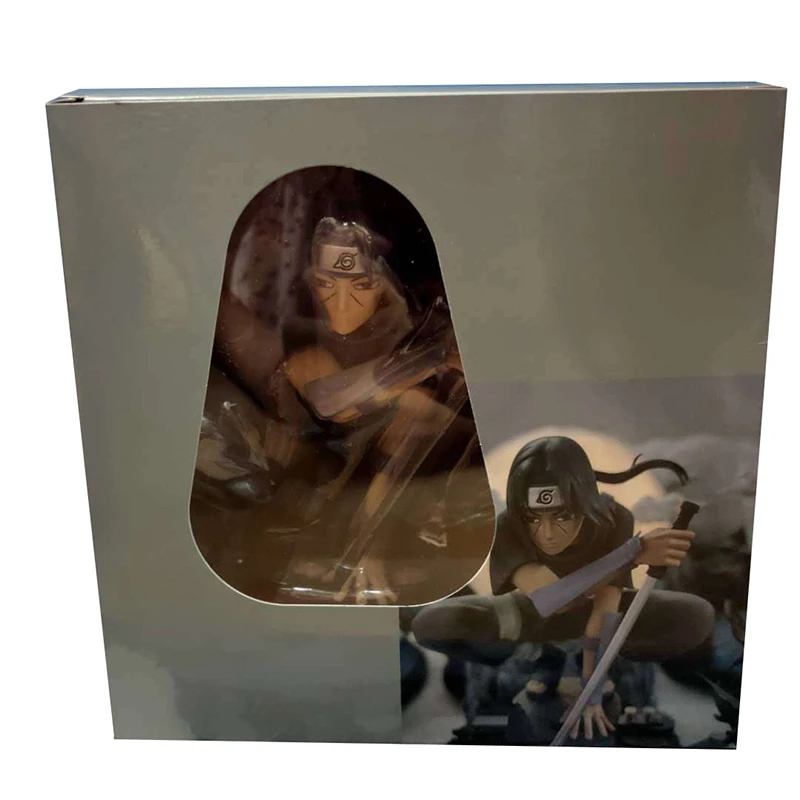 Аниме Наруто шипудэн GK АНБУ Учиха Итачи приседание верхушка экшн-фигурка аниме