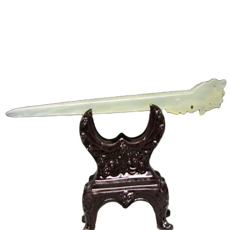 

Chinese Old Jade Hand Carving Jade Phoenix Type Jades Hairpin