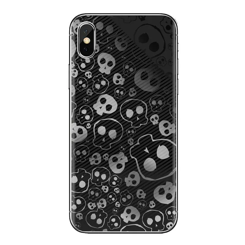 For Xiaomi Redmi 4 3 3S Pro Mi3 Mi4 Mi4i Mi4C Mi5 Mi5S Mi Max Note 2 Soft Transparent Shell Covers Textures Skull Pattern |
