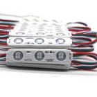 12V WS2811 чипа RGB светодиодный модуль впрыска неоновые Смарт адресуемых программа RGB Полноцветный рекламные Лайт-20 шт.