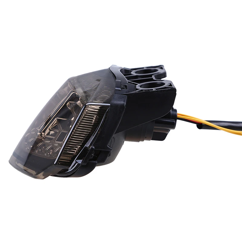 Задний фонарь POSSBAY для мотоцикла светодиодный желтый индикатор поворота красный