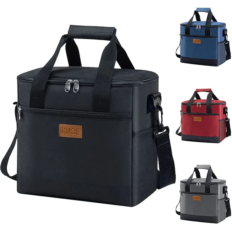 Iknoe большая сумка-холодильник разборный 24 может изолированные обед мешки