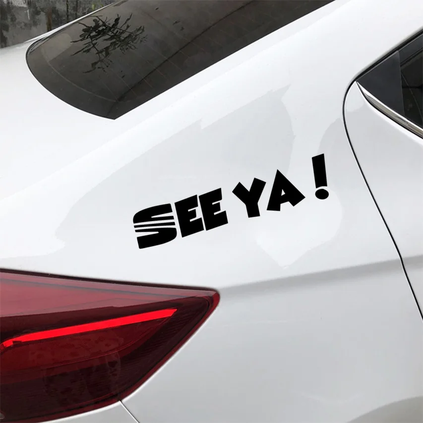 Горячая Seeya автомобиля Наклейка высечки наклейка бампер стикер для окон