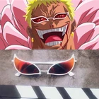 Аниме цельные очки Donquixote Doflamingo стильные очки солнцезащитные очки Забавный модный подарок