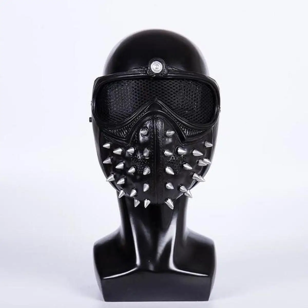 С заклепками в стиле готический панк светильник вверх маска Маркуса watch dogs 2