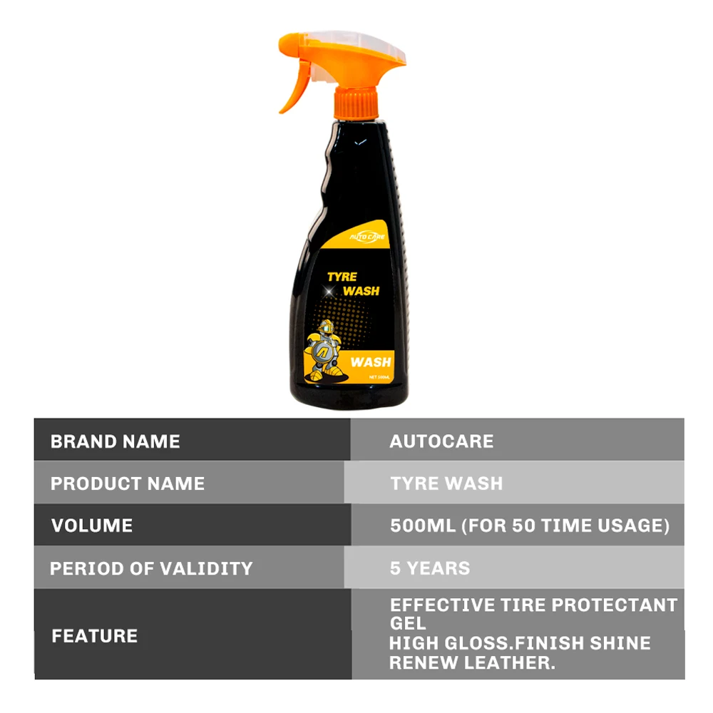 500 мл гель для чистки автомобильных колес защитный жидкий покрытия шин глянцевое