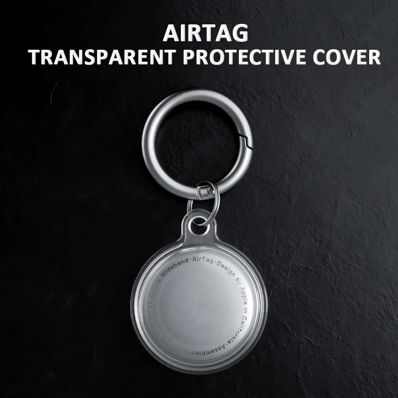 

For Airtags Protective Sleeve For Apple Airtags Silicone Protective Sleeve For Apple Locator Tracker Anti-lost Device Keychain