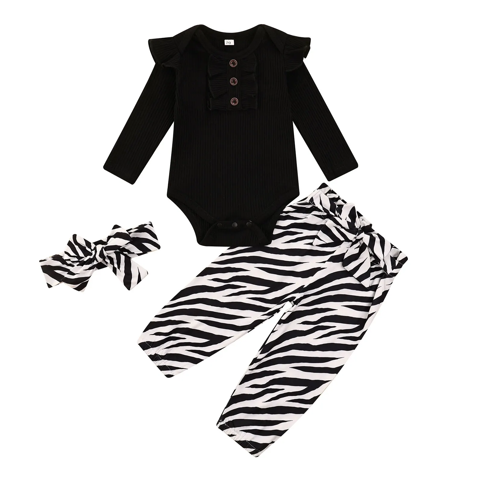 

Ma&Baby 0-12M Newborn Infant Baby Girls Clothes Set Long Sleeve Rompers Leoaprd Pants Outfits Autumn Spring Costumes D11