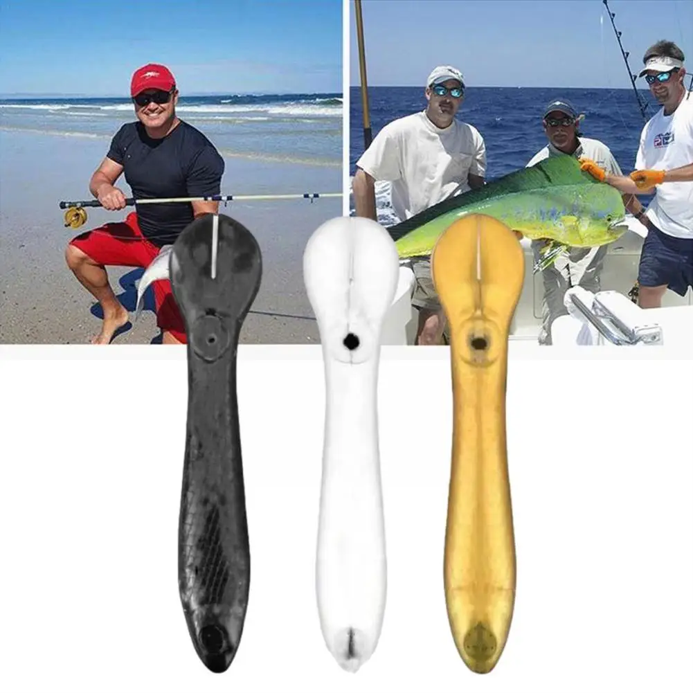

Lure Artifact Fake Bait Fishing Lure Fishing Tackle Hook For Big Fish Fishing Accessories Yellow Black White 3 Color Outdoo T5z8