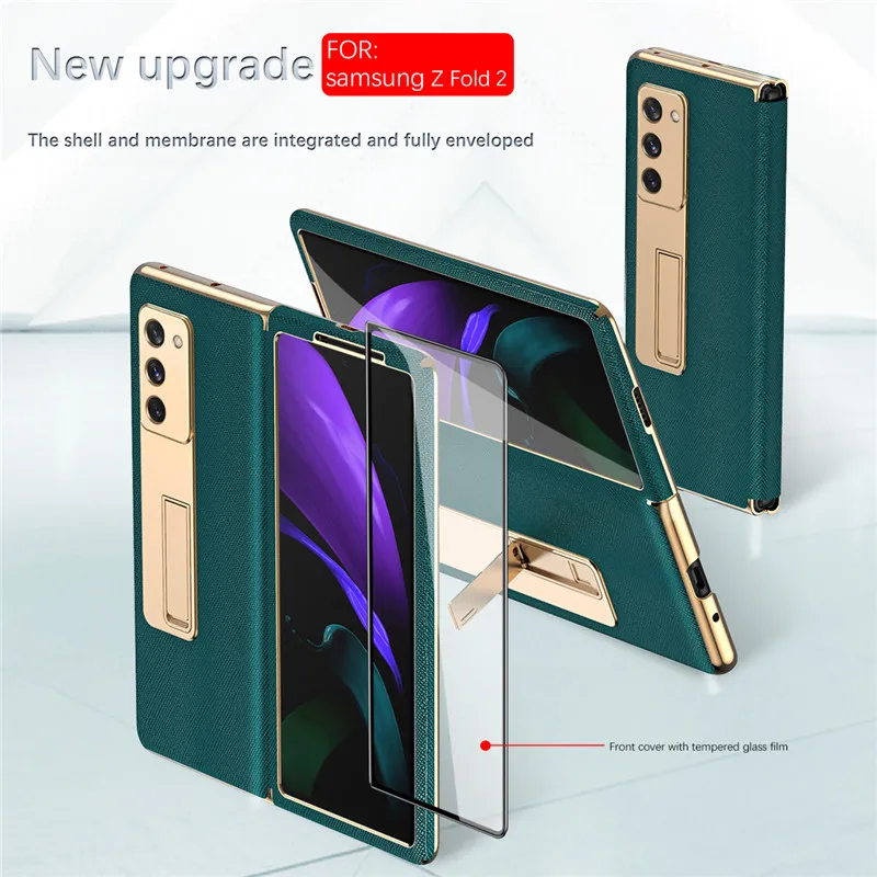 

Кожаный чехол с откидной подставкой и крестом для Samsung Galaxy Z
