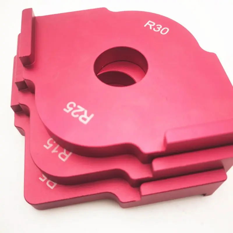 

Woodworking Trimming Radius Jig Router Template Aluminium Alloy Radius Corners R5 R10 R15 R20 R25 R30 A5YD