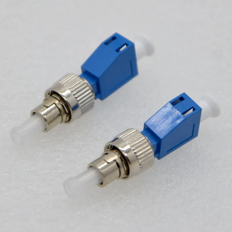 Новый одномодовый разъем-переходник из оптического волокна FC Male-LC Female Круглый в