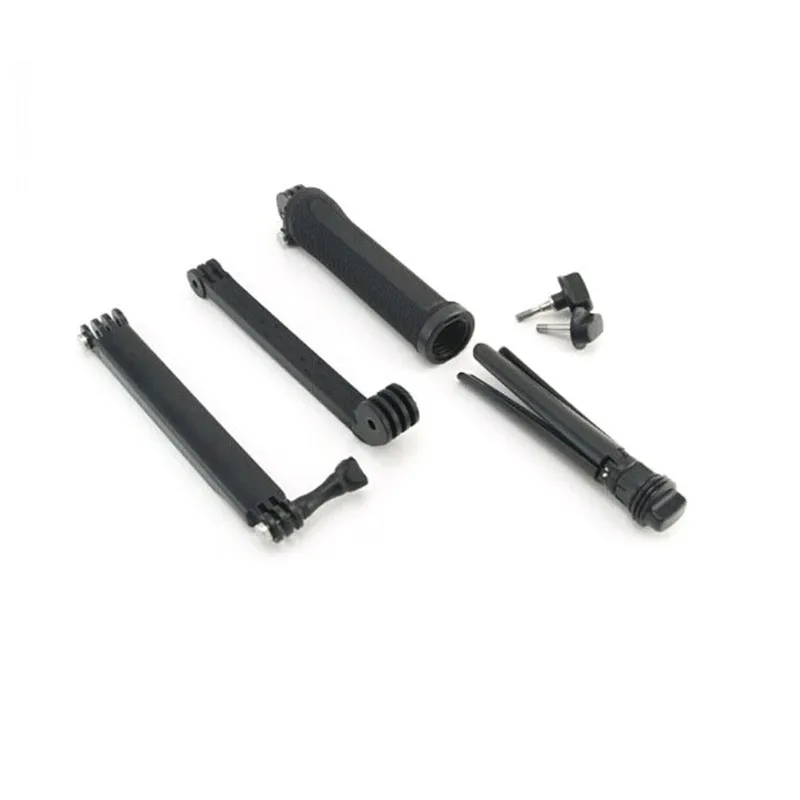 Складная 3 полосная ручка водонепроницаемый монопод селфи Палка для Gopro Hero 9 8 7 5 6 4