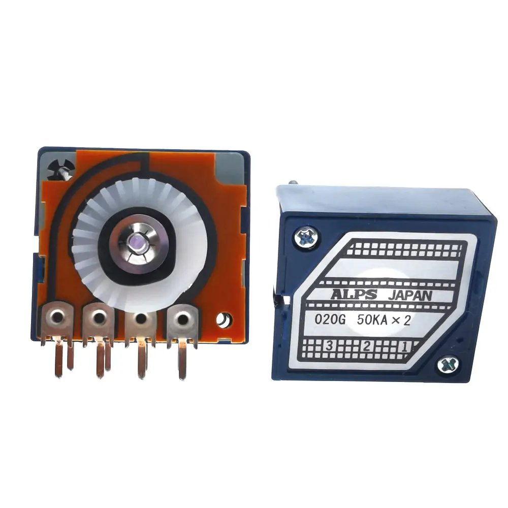 1 шт. RK27 новый импортный оригинальный японский ALPS RK271 50K 100K цветок 25 мм 50KAX2 100KAX2
