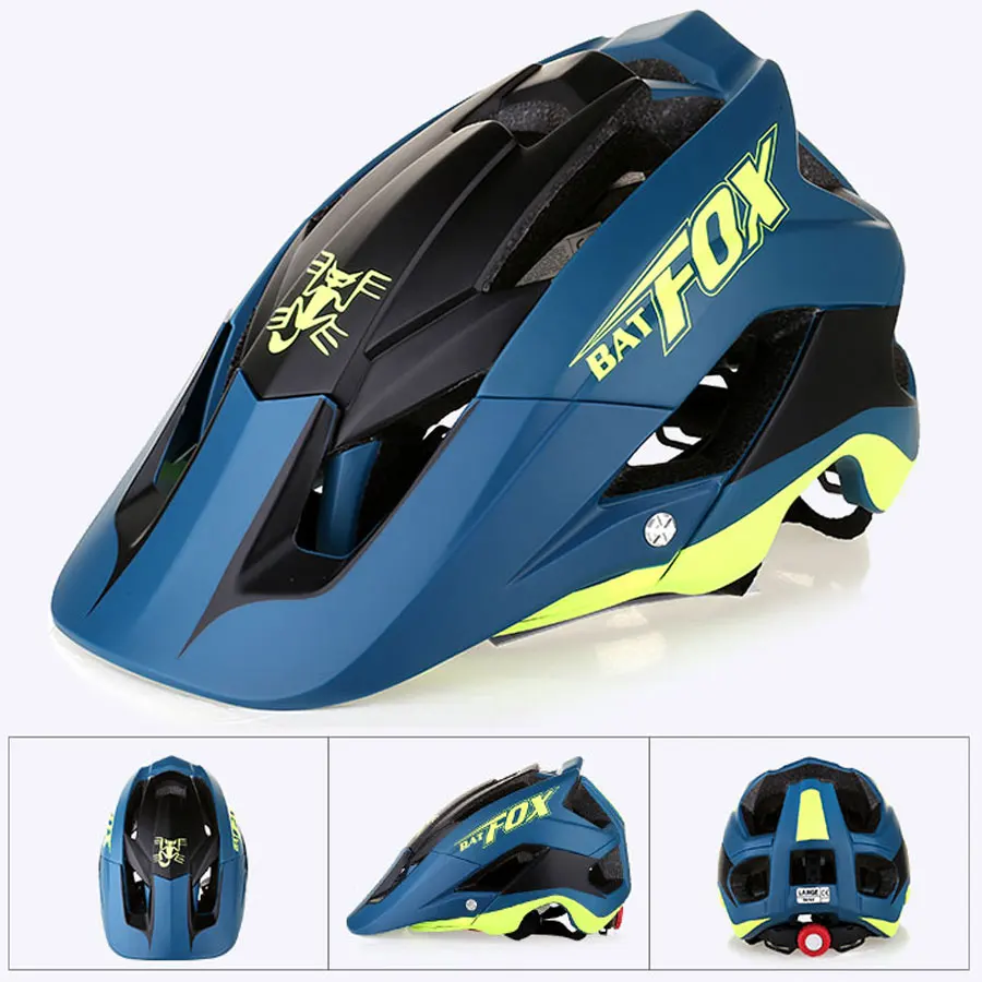 BATFOX новейший велосипедный шлем для MTB шоссейные велосипедные шлемы Casco Ciclismo M/L(56-62) см шлем велосипедный