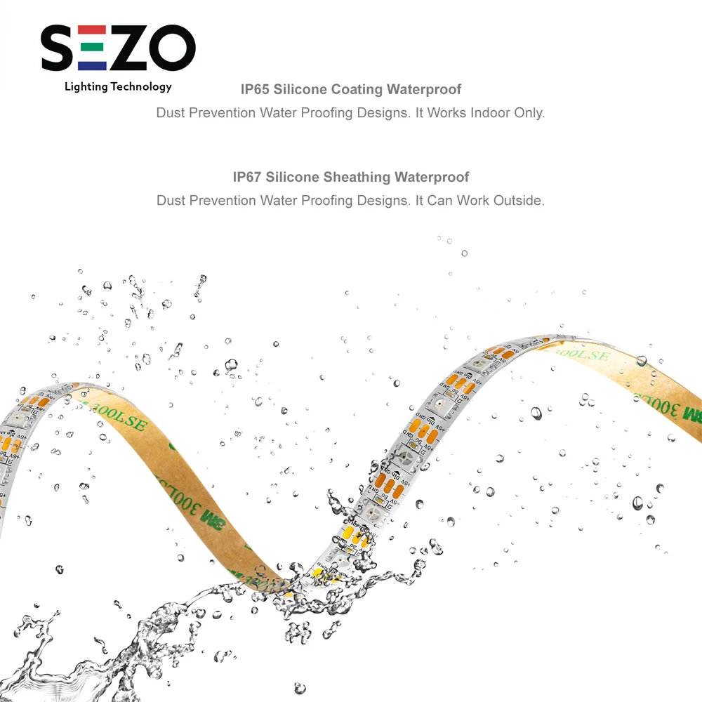 WS2812B WS2812 светодиодные полосы индивидуально адресуемых Smart цветных (RGB)