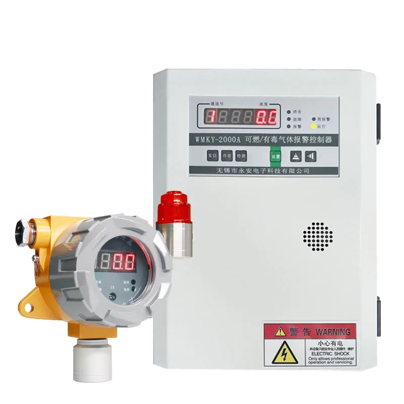 

Fixed H2S Methane O3 So2 Leak Gas Detector Transmitter