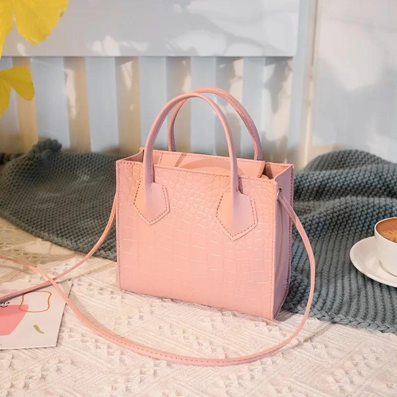 

2021 Fashion Trend Shoulder Bag for Women Crocodile Pattern Crossbody Bags Vintage Classic Ladies Designer Evening Tote Bags