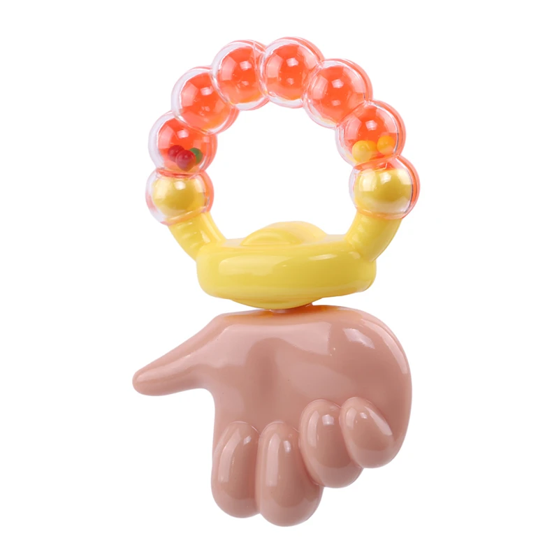 Детский Прорезыватель для зубов развивающие игрушки погремушка с коробкой