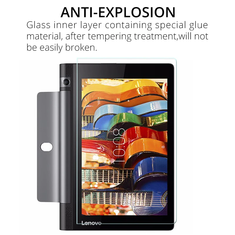 2 шт. 9H закаленное стекло протектор экрана для lenovo Yoga Tab 3 10.0 Plus Pro 10.1 Защитная