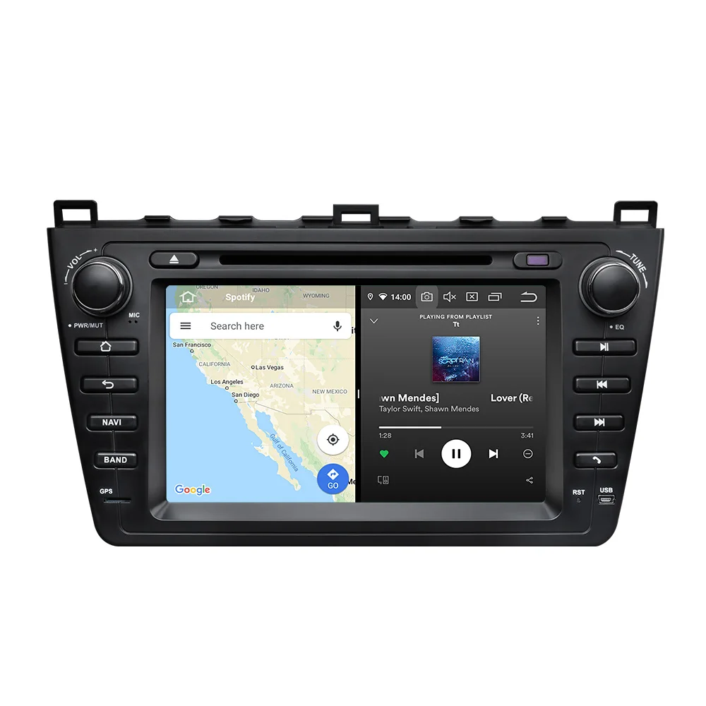 Автомобильный DVD плеер Eonon стерео система на Android 10 2 Гб ОЗУ 32 ПЗУ с экраном 8 &quotHD