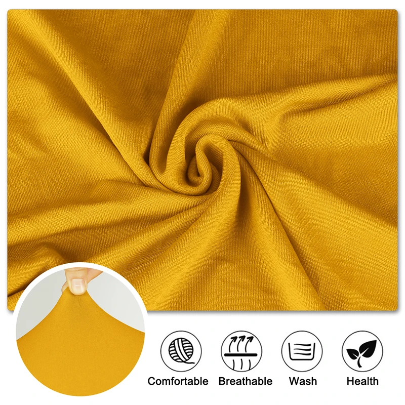 Цельнокроеное платье одноцветное Цвет однотонные большие эластичные чехлы на