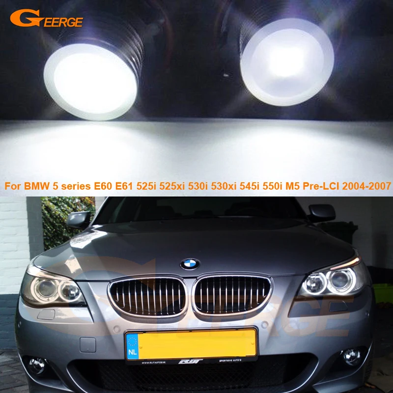 

For BMW 5 series E60 E61 525i 525xi 530i 530xi 545i 550i M5 Pre-LCI 2004-2007 Excellent Quality LED Angel Eyes Light bulb