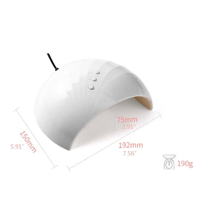 36W УФ сушилка смолы быстрого затвердевания лампа 30с 60с 90с таймер для наращивания ногтей маникюр гель USB зарядка инструменты для изготовления ювелирных изделий на.