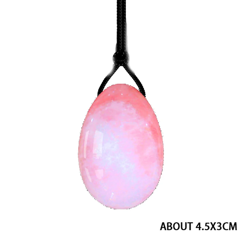 

Crystal Quartz Yoni Egg Set For Kegel Exerciser Yoga Postpartum Health Massage Tool