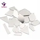 YANRUO смешанные Прозрачные блестящие акриловые зеркальные Стразы для шитья платья ремесла для шитья драгоценных камней искусство Свадебные украшения