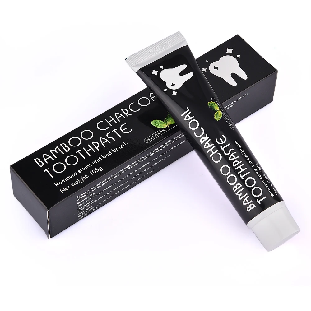 

Teeth Whitening Toothpaste Natural Activated Charcoal Pasta Dental Tooth Paste Black Bamboo Toothpaste Oral Hygiene Care