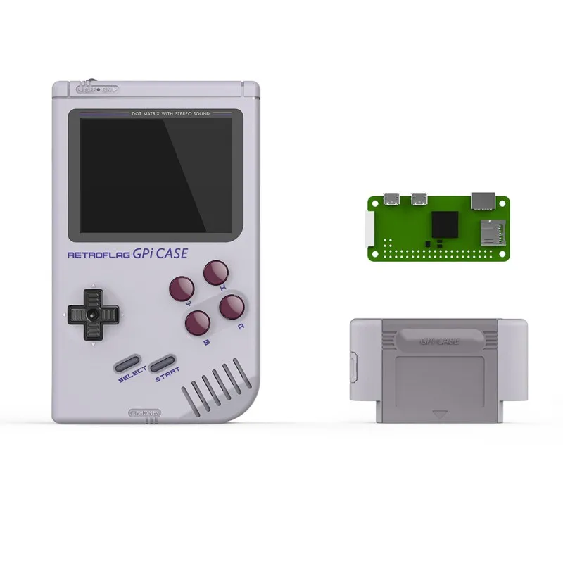Чехол Retroflag GPi для Raspberry Pi Zero и Zero W с безопасным выключением