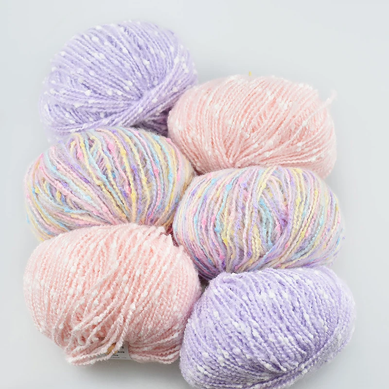 Молочный хлопок ручная вязка пряжа для детской одежды детское одеяло нить