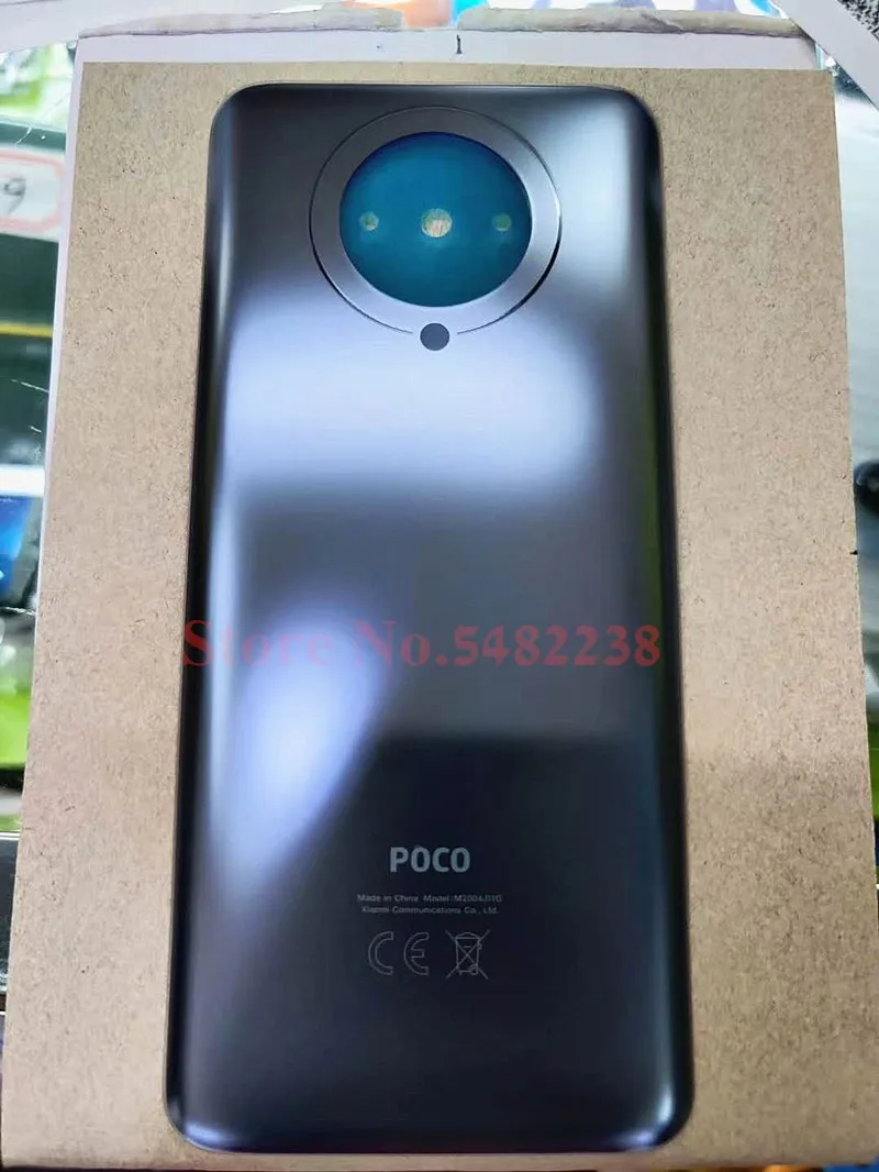 100 original back battery cover for xiaomi poco f2 pro mobile phone case rear housing door replacement parts free global shipping