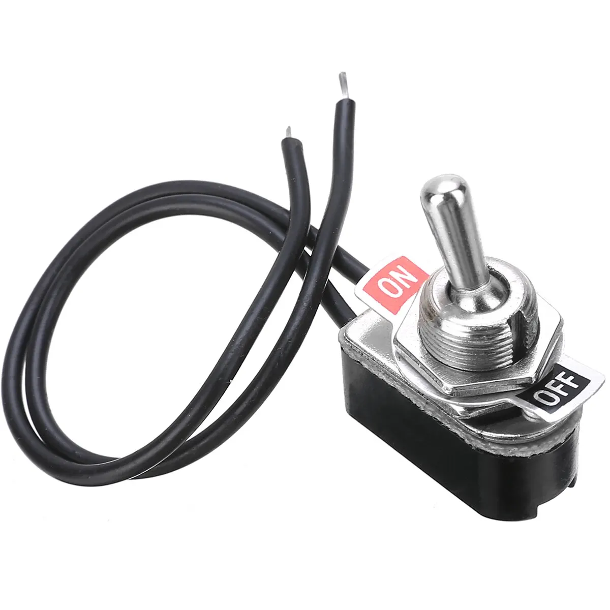 1 шт. Стандартный Кулисный тумблер KNS 6A 250V AC ВКЛ ВЫКЛ Prewired SPST контакты