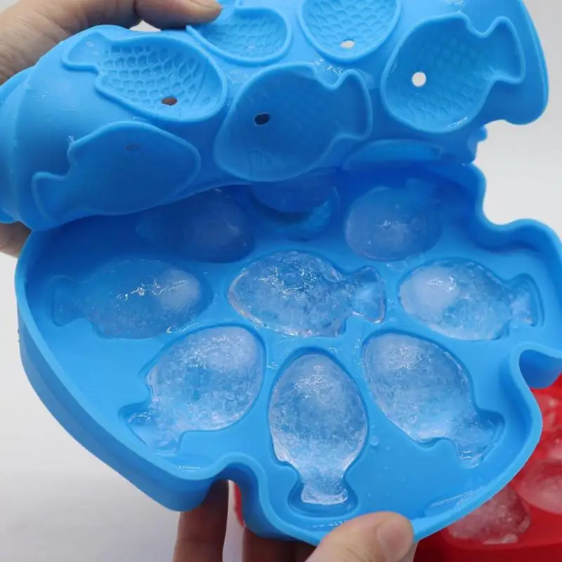 

Fish Silicone Mold Hot Selling Silicone Mold 9 With Small Fish Chocolate Mold Candy Mold Ice Tray Mold Ice Cream Tools