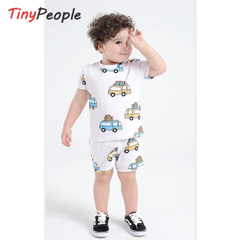 TinyPeople 2020 baby girl summer clothes two piece boy outfit set newborn roupa infantil fashion children | Детская одежда и обувь