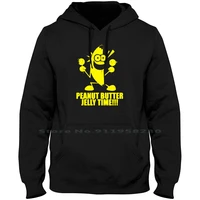 peanut butter jelly time banana hoodie sweater big size cotton peanut butter banana music movie jelly time tage nana tim nut ban