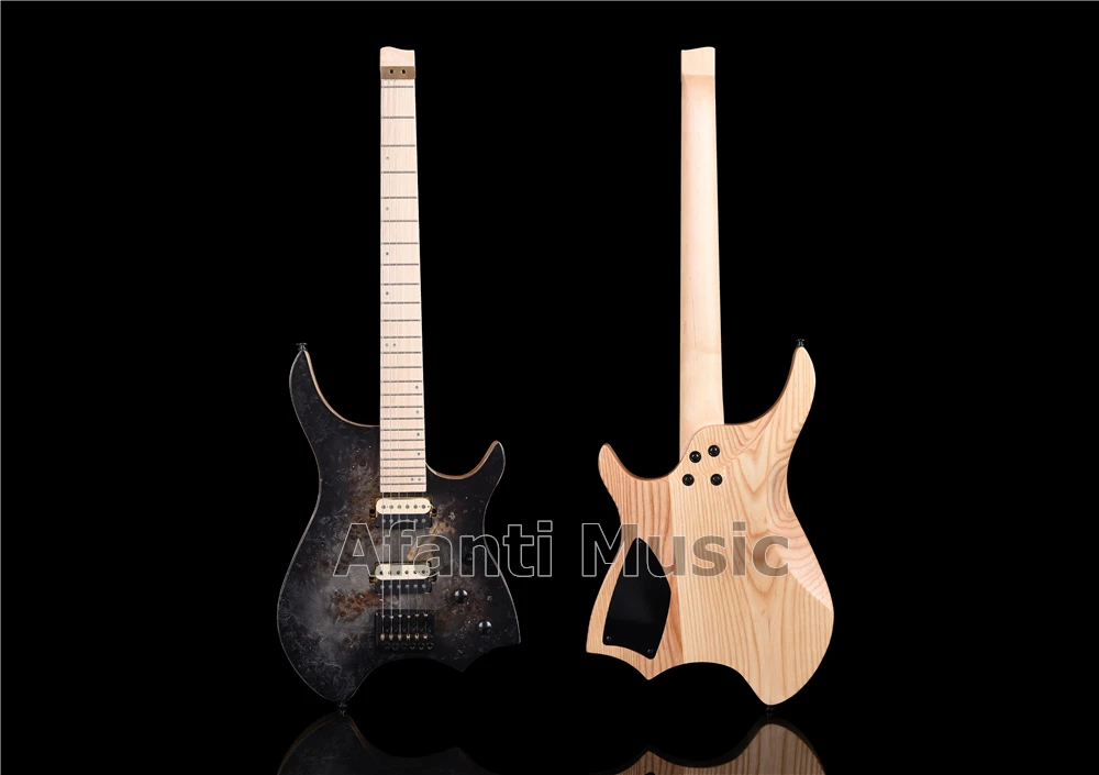 Afanti музыкальная фабрика Безголовый стиль Ash Body Электрогитара(AWT-724S