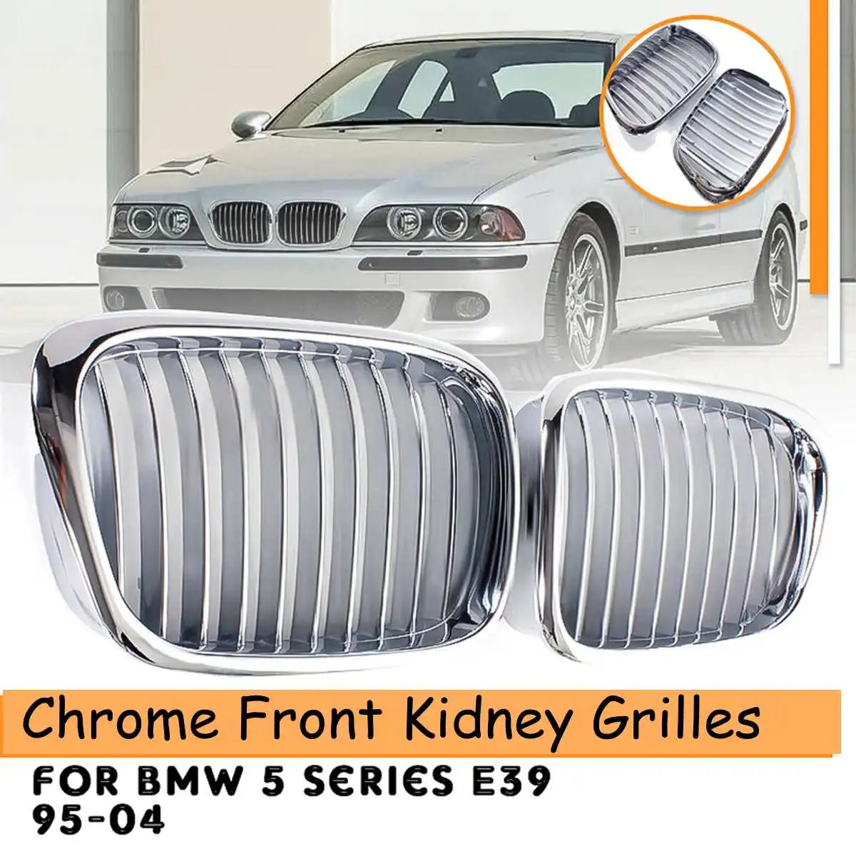 Передняя решетка для радиатора BMW E39 5 Series 525i 530i 540i 1995-2004 | Автомобили и мотоциклы