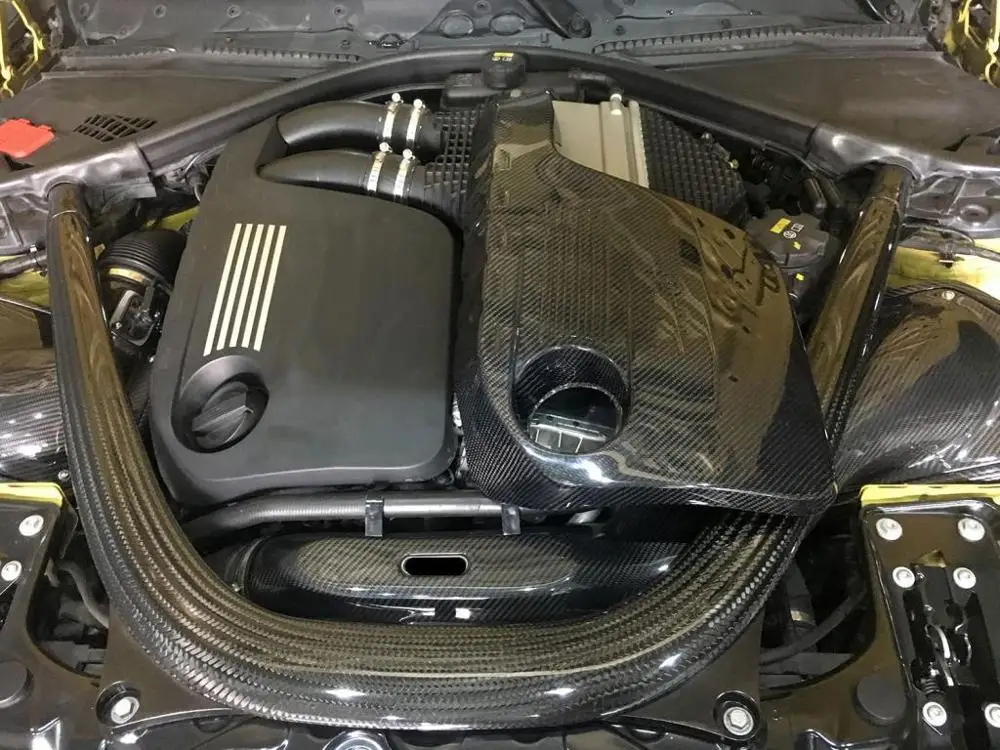 Защитная крышка двигателя для BMW M3 M4 капот из углеродного волокна авто защита