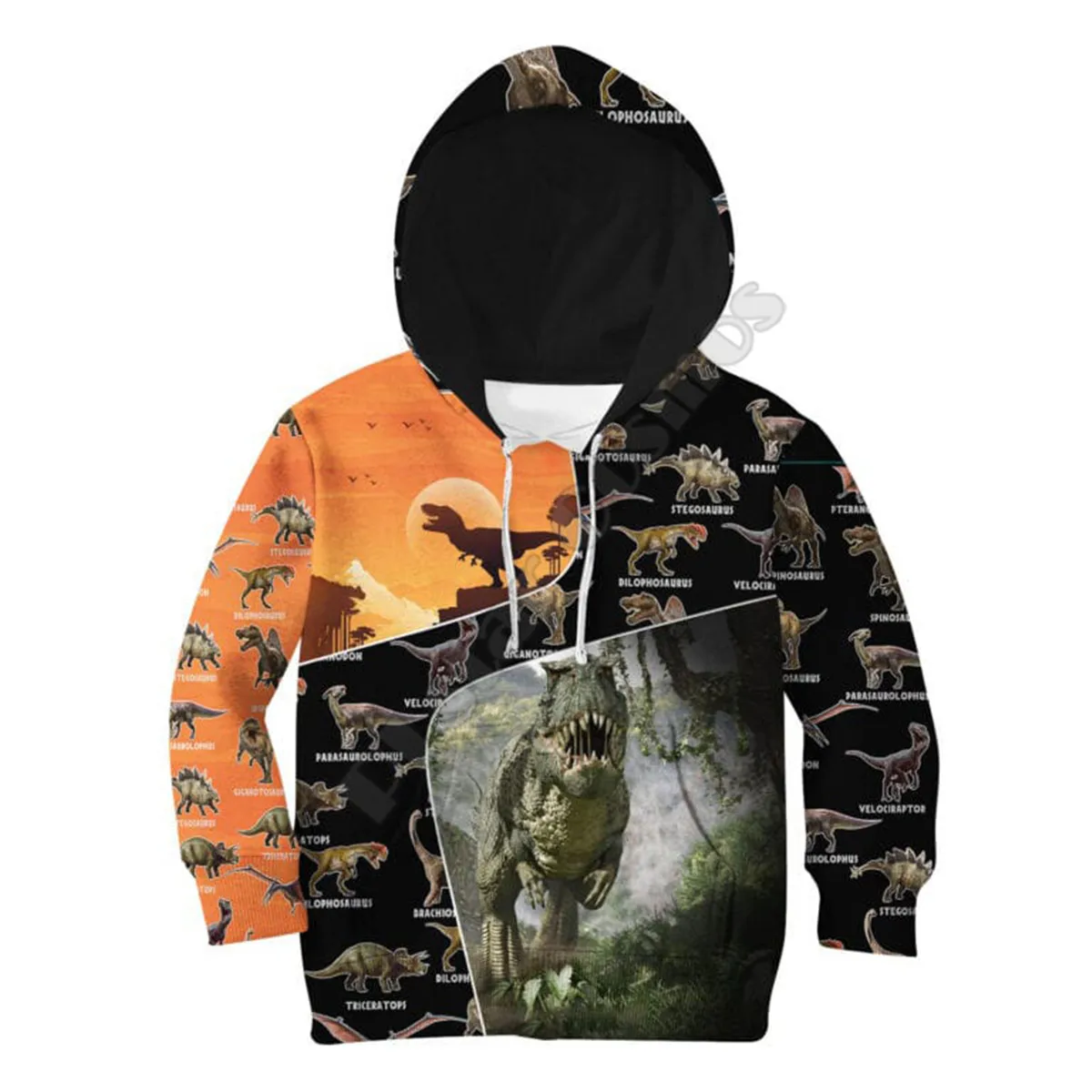 

Толстовки с 3D принтом Love Dinosaur, детский пуловер, свитшот, спортивный костюм, куртка, футболки, одежда с забавными животными для мальчиков и де...